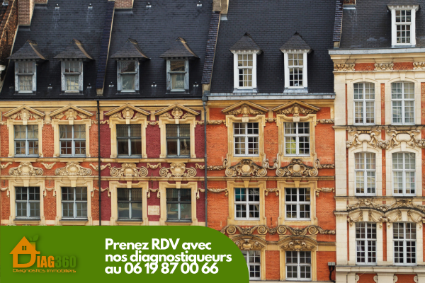 Immeubles traditionnels de style lillois, exemple de copropriété